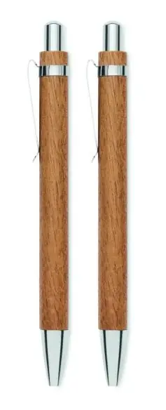 Set de madera de acacia Ecológica Personalizada 7MO3173