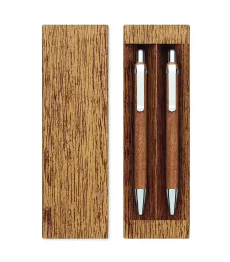 Set de madera de acacia Ecológica Personalizada 7MO3173