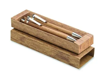 Set de madera de acacia Ecológica Personalizada 7MO3173