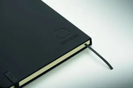 Set libreta A5 PU y boligrafo Ecológica Personalizada 7MO3199