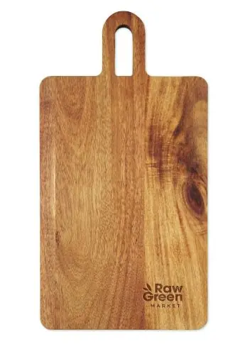 Tabla de cortar de acacia Ecológica Personalizada 7MO3205