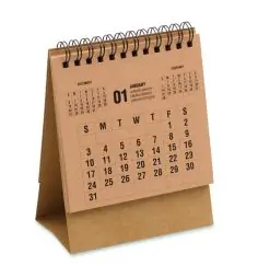 Calendario sobremesa 4 años Ecológica Personalizada 7MO3223