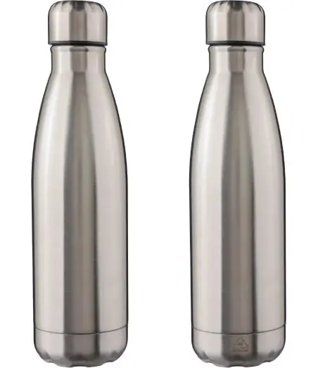 Botella termo acero inox reciclado 500 ml doble pared GRS