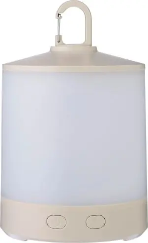 Luz camping ABS RGB 8 colores linterna desmontable 800 mAh