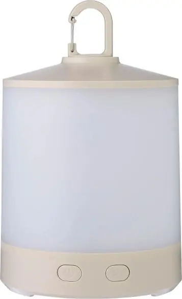 Luz camping ABS RGB 8 colores linterna desmontable 800 mAh