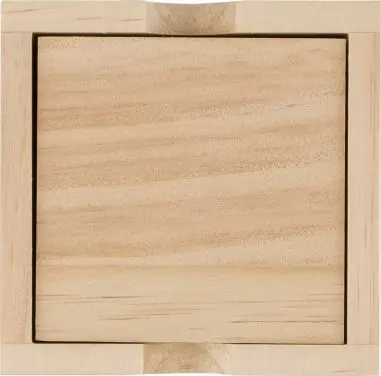 Sudoku de madera de pino con tablero elevable