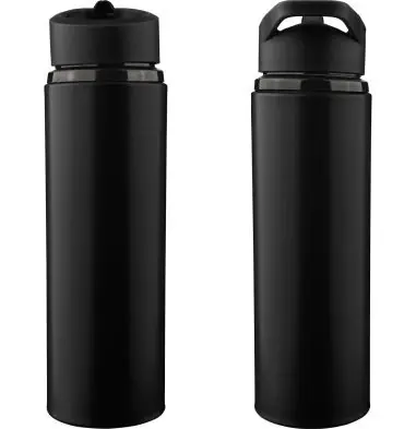 Bidón acero reciclado Zeno 500 ml con pajita