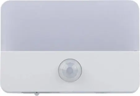 Luz sensor ABS PC reciclado 30 lm movimiento 120° USB-C