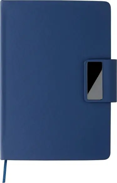 Set oficina Roan libreta PU y bolígrafo aluminio