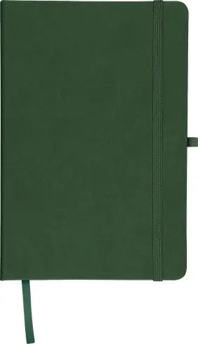 Cuaderno PU reciclado A5 80p 70gsm FSC grabado relieve