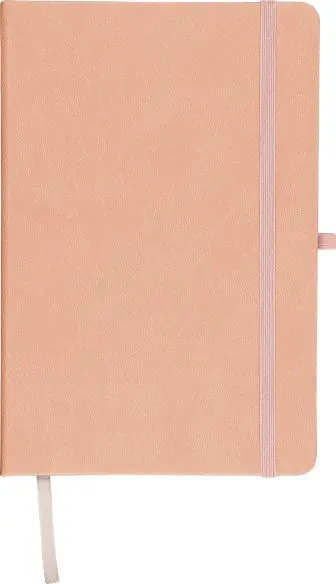 Cuaderno PU reciclado A5 80p 70gsm FSC grabado relieve