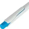 Bolígrafo ABS reciclado cuadrado tinta azul - Imagen 4