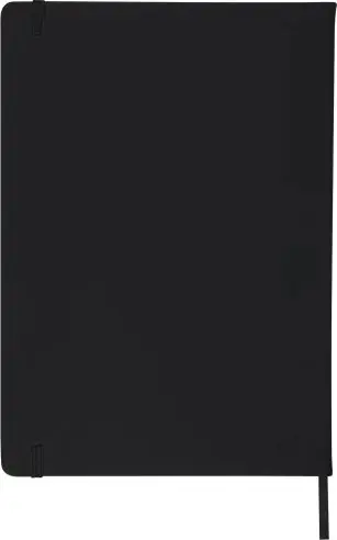 Cuaderno A4 PU reciclado 96p 65gsm FSC banda elástica