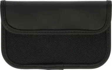 Funda rPET 600D PU llaves tarjetas RFID velcro llavero