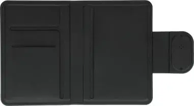 Portapasaportes PU reciclado localizador FindMy FindHub