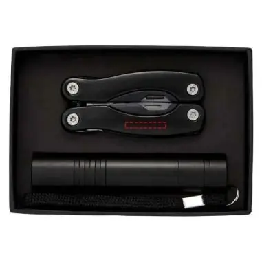Set multiherramienta 11 usos linterna LED