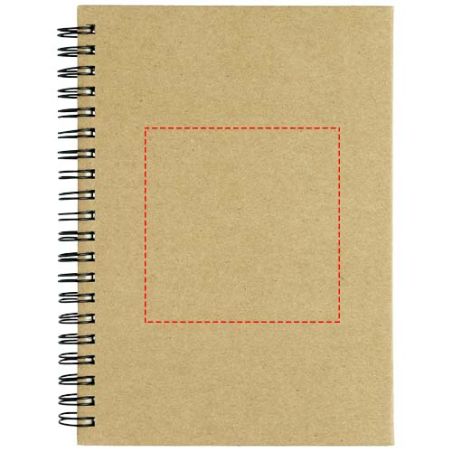 Libreta espiral papel reciclado 60 hojas