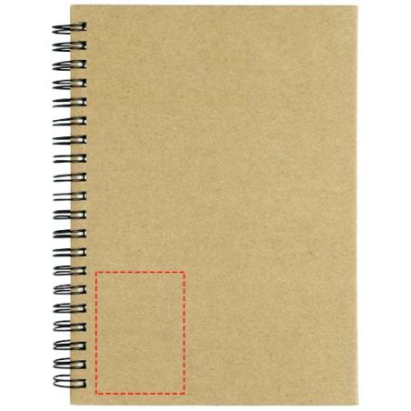 Libreta espiral papel reciclado 60 hojas
