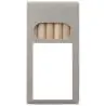 Set de 6 lápices de colores madera personalizable logo caja - Imagen 6