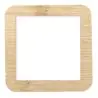 Vela cuadrada en soporte de vidrio con tapa de bambú Ecológica Personalizada 6126354 - Imagen 11