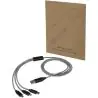 Cable de carga 5 en 1 de aluminio reciclado y RPET de Ecológica Personalizada 6124492 - Imagen 1