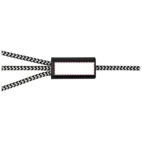 Cable de carga 5 en 1 de aluminio reciclado y RPET de Ecológica Personalizada 6124492