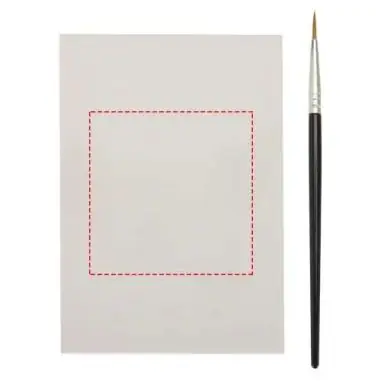 Set de cuaderno para colorear y rotuladores acuarelables Ecológico Personalizado 6106441