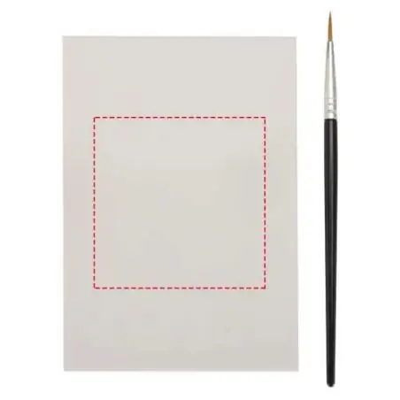 Set de cuaderno para colorear y rotuladores acuarelables Ecológico Personalizado 6106441