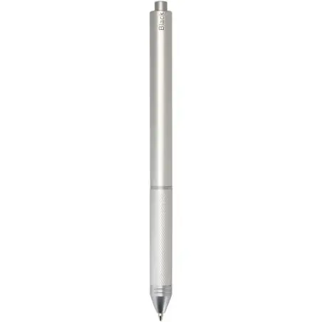 Bolígrafo 4 en 1 de material reciclado RCS de acero inoxidable Ecológico Personalizado 6106445