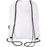 Bolsa con cordón Oriole de RPET con bolsillo frontal con cremallera, 5 l Ecológica Personalizada 6130145 - Imagen 3