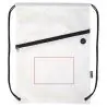 Bolsa con cordón Oriole de RPET con bolsillo frontal con cremallera, 5 l Ecológica Personalizada 6130145 - Imagen 5
