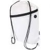Bolsa con cordón Oriole de RPET con bolsillo frontal con cremallera, 5 l Ecológica Personalizada 6130145 - Imagen 8