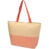 Bolso tote grande de papel de paja Rhythm con cremallera, 21 l Ecológica Personalizada 6130156 - Imagen 1