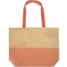 Bolso tote grande de papel de paja Rhythm con cremallera, 21 l Ecológica Personalizada 6130156 - Imagen 2