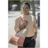 Bolso tote grande de papel de paja Rhythm con cremallera, 21 l Ecológica Personalizada 6130156 - Imagen 5