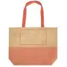 Bolso tote grande de papel de paja Rhythm con cremallera, 21 l Ecológica Personalizada 6130156 - Imagen 7