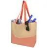 Bolso tote grande de papel de paja Rhythm con cremallera, 21 l Ecológica Personalizada 6130156 - Imagen 11