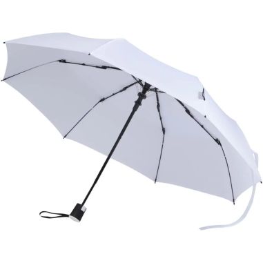 Paraguas plegable Agnes de 53 cm automático de RPET