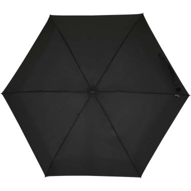 Paraguas plegable Jill de 19 pulgadas de RPET con funda