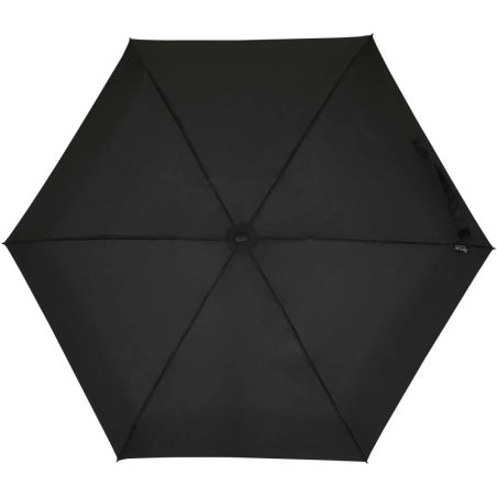 Paraguas plegable Jill de 19 pulgadas de RPET con funda
