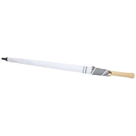 Paraguas antiviento Norman 76 cm RPET con cinta reflectante