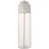 Botella de agua Theron de 700 ml de plástico reciclado RCS con tapa de doble función y pajita abatible Ecológica Personalizada 6 - Imagen 2