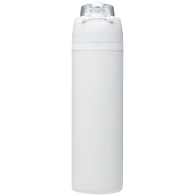Botella Theron de 800 ml de acero reciclado con pajita