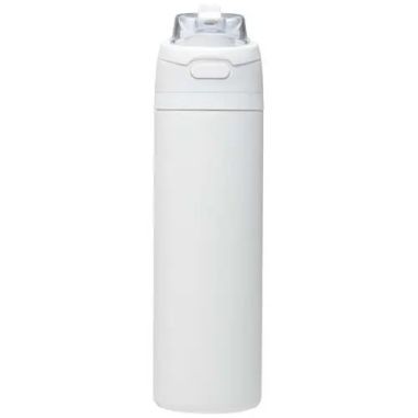 Botella Theron de 800 ml de acero reciclado con pajita