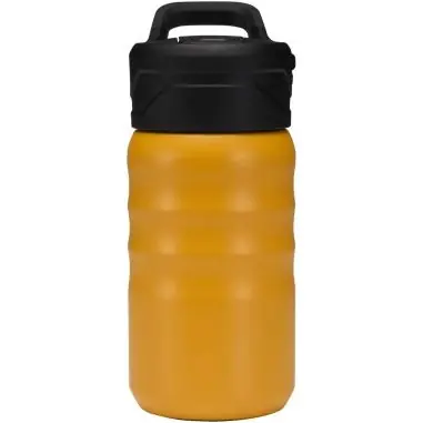 Botella deportiva Knox de 350 ml de acero inoxidable de doble pared reciclado RCS con pajita abatible Ecológica Personalizada 61