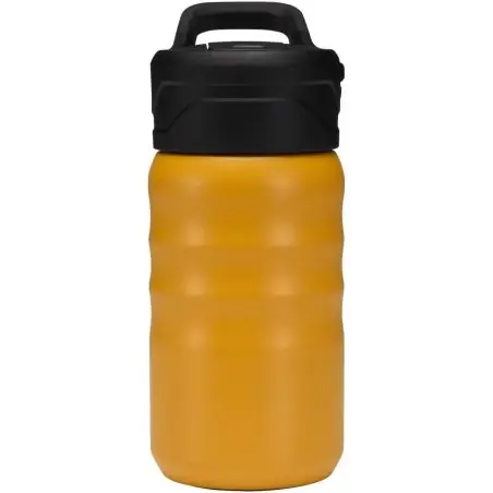 Botella deportiva Knox de 350 ml de acero inoxidable de doble pared reciclado RCS con pajita abatible Ecológica Personalizada 61
