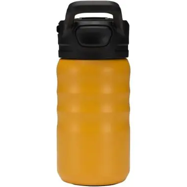 Botella deportiva Knox de 350 ml de acero inoxidable de doble pared reciclado RCS con pajita abatible Ecológica Personalizada 61