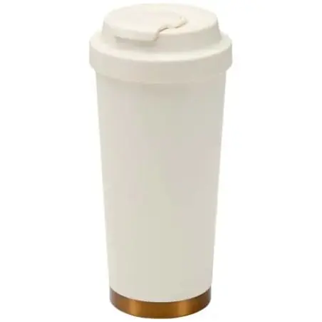 Vaso térmico Hampton de 480 ml, de acero inoxidable reciclado RCS, con doble pared y aislamiento al vacío Ecológico Personalizad