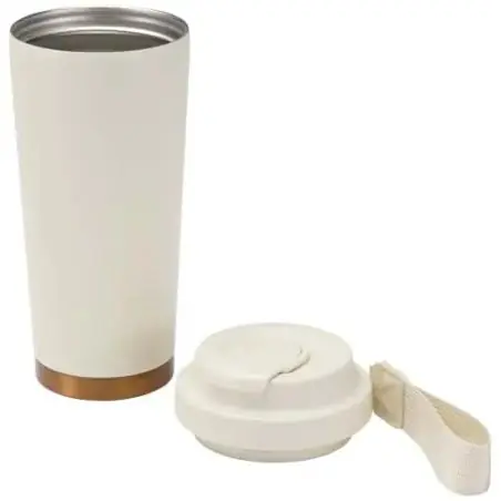 Vaso térmico Hampton de 480 ml, de acero inoxidable reciclado RCS, con doble pared y aislamiento al vacío Ecológico Personalizad