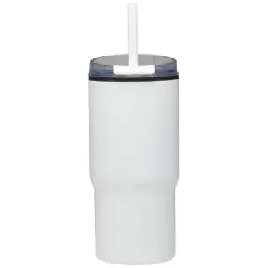 Vaso térmico de doble pared reciclado RCS de 540 ml Westin con pajita Ecológico Personalizado 6100959
